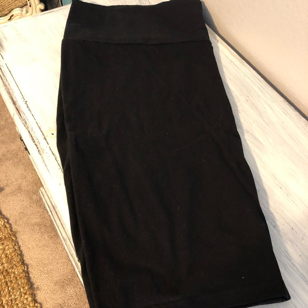 Torrid Size 4 Knit Pencil Skirt Black